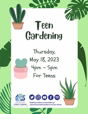 Teen Gardening